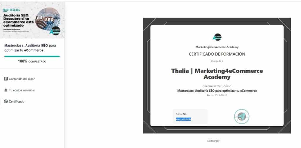 certificado online marketing4ecommerce academy 3