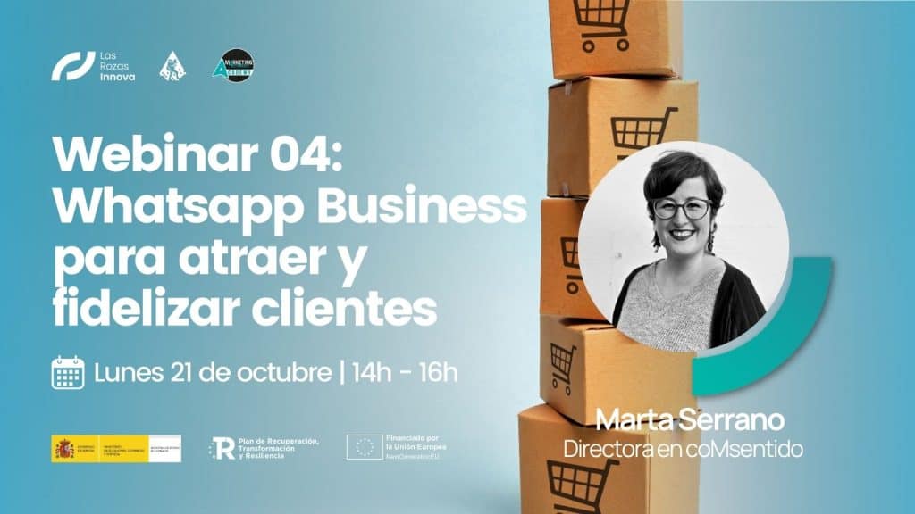 Las Rozas webinar gratuito Whatsapp Business